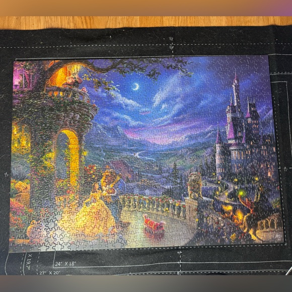 Ceaco Thomas Kinkade Beauty and the Beast 1000 Piece jigsaw Puzzle - Picture 3 of 3